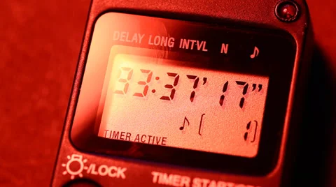 Timer Stock Footage 34970740