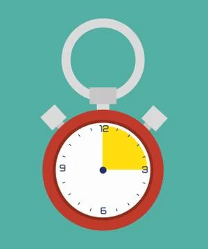 Timer game clock Stock Illustration