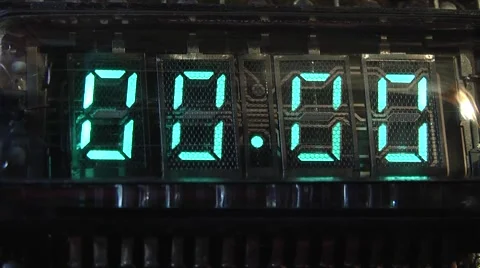 Timer gas discharge digital display 動画素材 959057