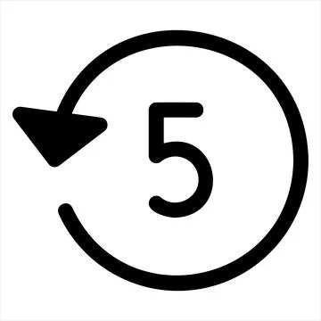 Timer glyph icon vector illustration isolated on white background 스톡 일러스트