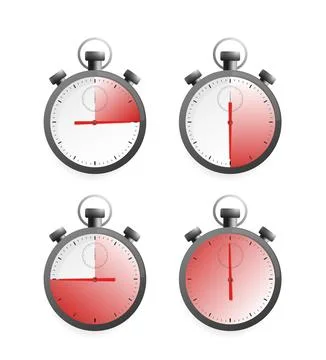 Timer, great design for any purposes. Flat timer. Thin line. Vector illustration 스톡 일러스트