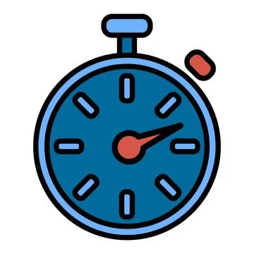 Timer icon. Countdown timer symbol. Timer. Stopwatch. Modern icon Stockillustratie