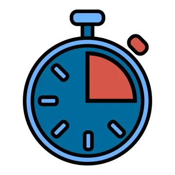 Timer icon. Countdown timer symbol. Timer. Stopwatch. Modern icon  Stock-Illustration