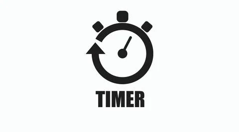 Timer Icon. Stock Illustration