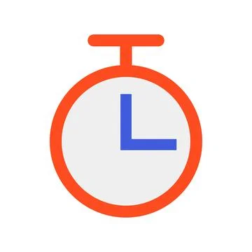 Timer icon. Stopwatch icon. Vectors. Stock Illustration