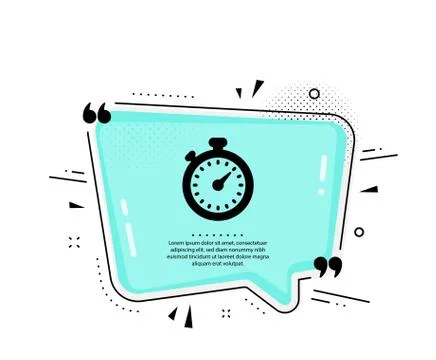 Timer icon. Stopwatch sign. Vector イラスト素材