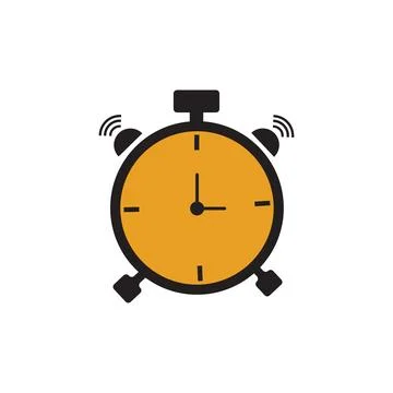 Timer icon in trendy flat design Stock Illustration