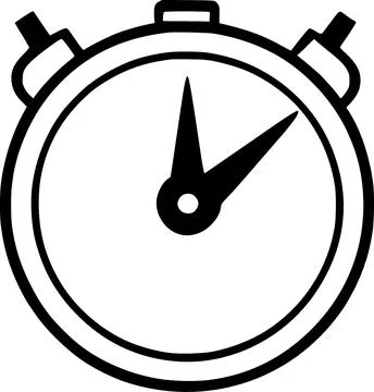 Timer icon vector symbol design illustration Stock Illustration