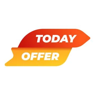 Timer offer today icon cartoon vector. Super price イラスト素材