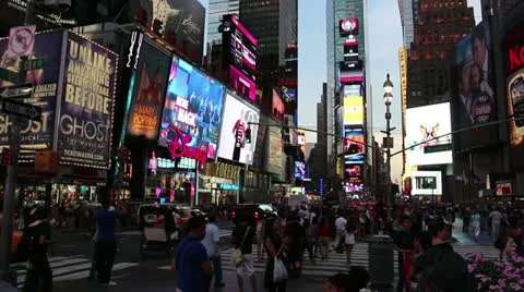 Times sq Stock Footage 11855549