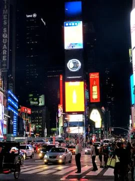 Times Square 2215 Stock Photos