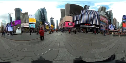 Times Square 360 Fooate Stock-Footage 129909990