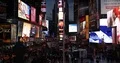 Times Square Aerial Scene New York City Crowded Rush Hour Street Commuters Nyc 4k or 4k+ Resolution