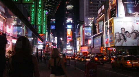 Times-Square Stock Footage