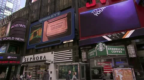 Times Square Stock Footage 11366354