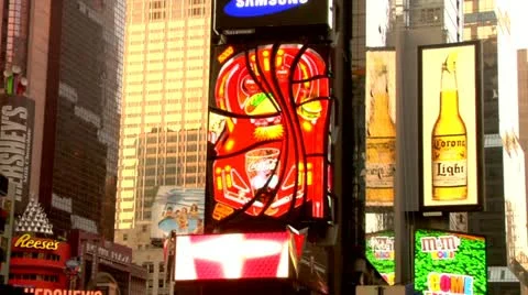 Times square  Video stock 22159790