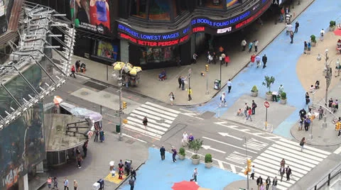 Times Square Stock Footage 22567470