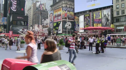 Times Square Stock Footage 22786118