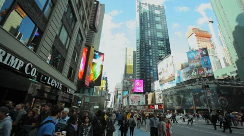 Times Square Stock Footage 27357252