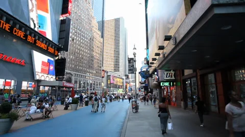 Times Square Stock Footage 33750082