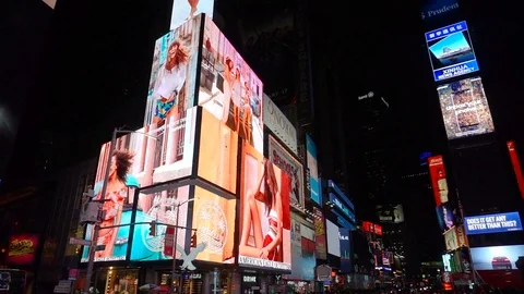 Times Square Vídeo Stock 85858198