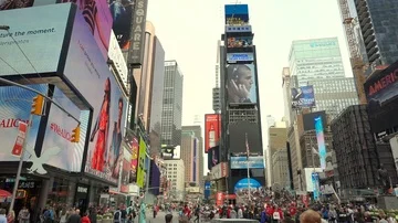Times Square Vídeo Stock 85863196