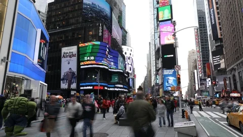 Times Square Видео 97501787