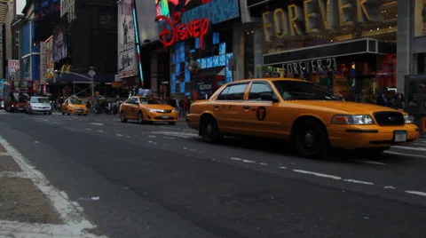 Times Square ground view Stock Footage 23117361