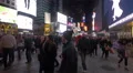 Times Square at night in 4K 4k or 4k+ Resolution
