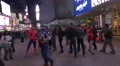 Times Square at night in 4K with heroes 4k or 4k+ Resolution