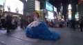 Times Square at night in 4K with princess 4k or 4k+ Resolution