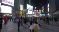 Times Square at night with Captain America and Batman 4k or 4k+ Resolution
