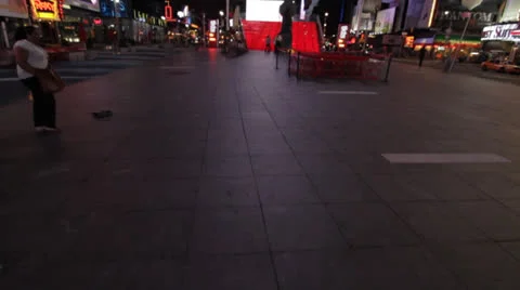 TIMES SQUARE NY # 5 Stock Footage 25658664