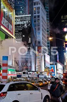 Times Square in NYC 1 Stock Photos