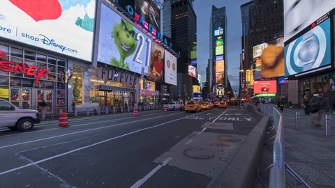 Times Square NYC Stock-Footage 100350694