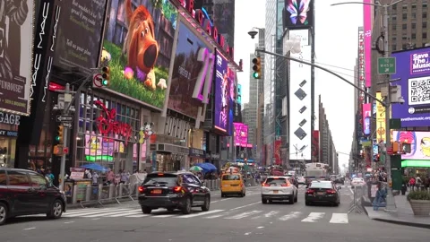 Times Square NYC Stock Footage 165286055