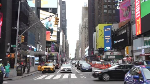 Times Square NYC Stock Footage 165286069