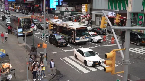 Times Square NYC Stock Footage 165286194
