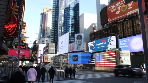 Times Square NYC Video stock 170168186