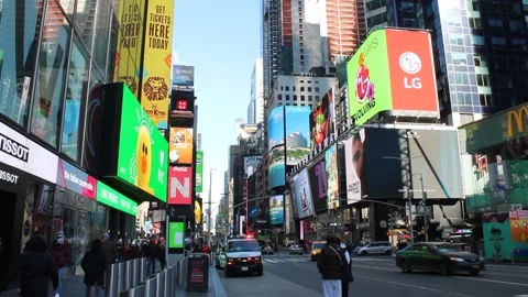 Times Square NYC Video stock 170168197