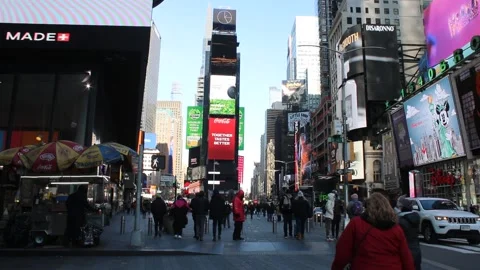 Times Square NYC Video stock 170168221