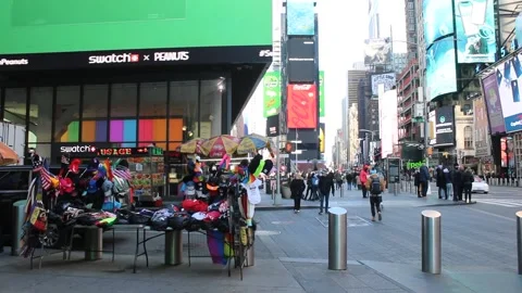 Times Square NYC Video stock 170168224