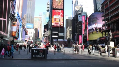 Times Square NYC Video stock 170168265