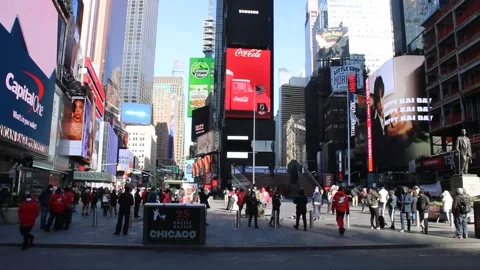 Times Square NYC Video stock 170168286