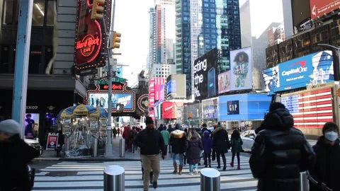 Times Square NYC Video stock 170168287
