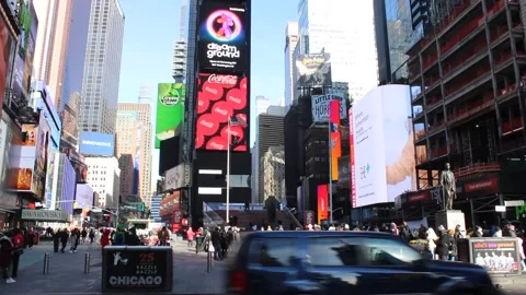 Times Square NYC Video stock 170168295