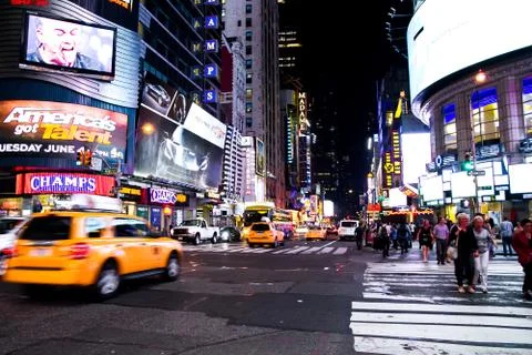 Times Square Foto stock