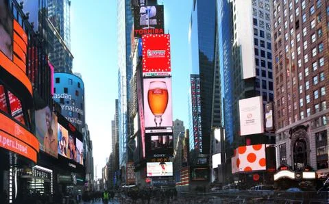 Times Square Stock Photos
