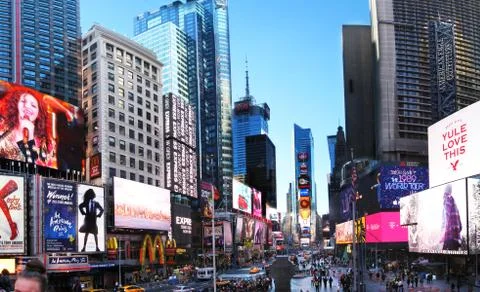 Times Square Stock Photos