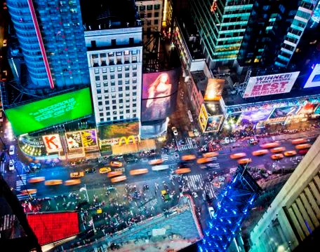 Times Square Foto stock